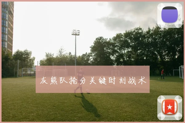 灰熊队抢分关键时刻战术